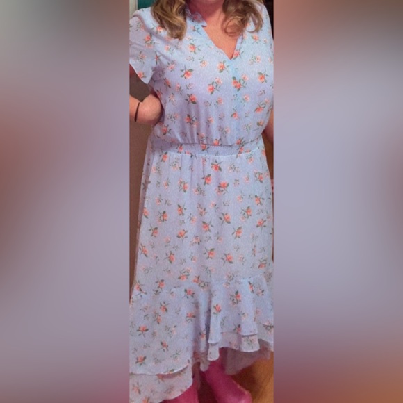 NWT 1. STATE Nordstrom Maxi floral dress - Picture 8 of 11